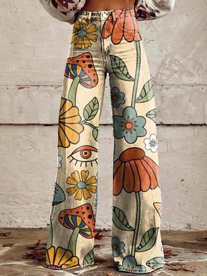 Selena | Vintage Boho Trousers