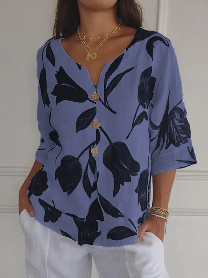 Georgia | Bloom Print Blouse