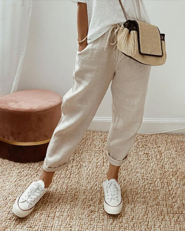 Camille | Flowy Lightweight Trousers