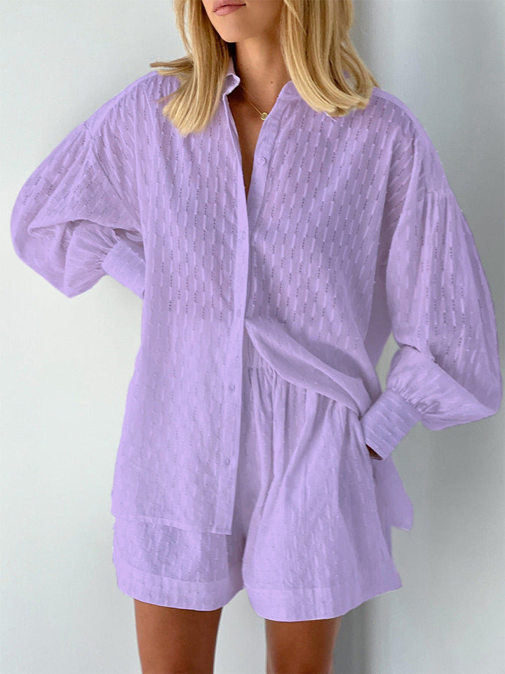 Dana | Relaxed Shirt & Shorts Set
