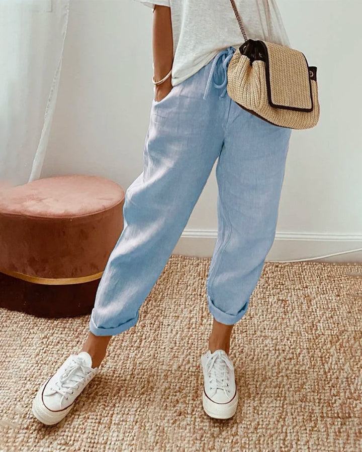 Camille | Flowy Lightweight Trousers