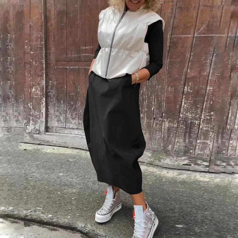Iris | Everyday Pocket Midi Dress