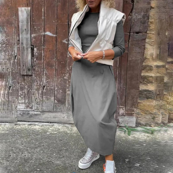 Iris | Everyday Pocket Midi Dress