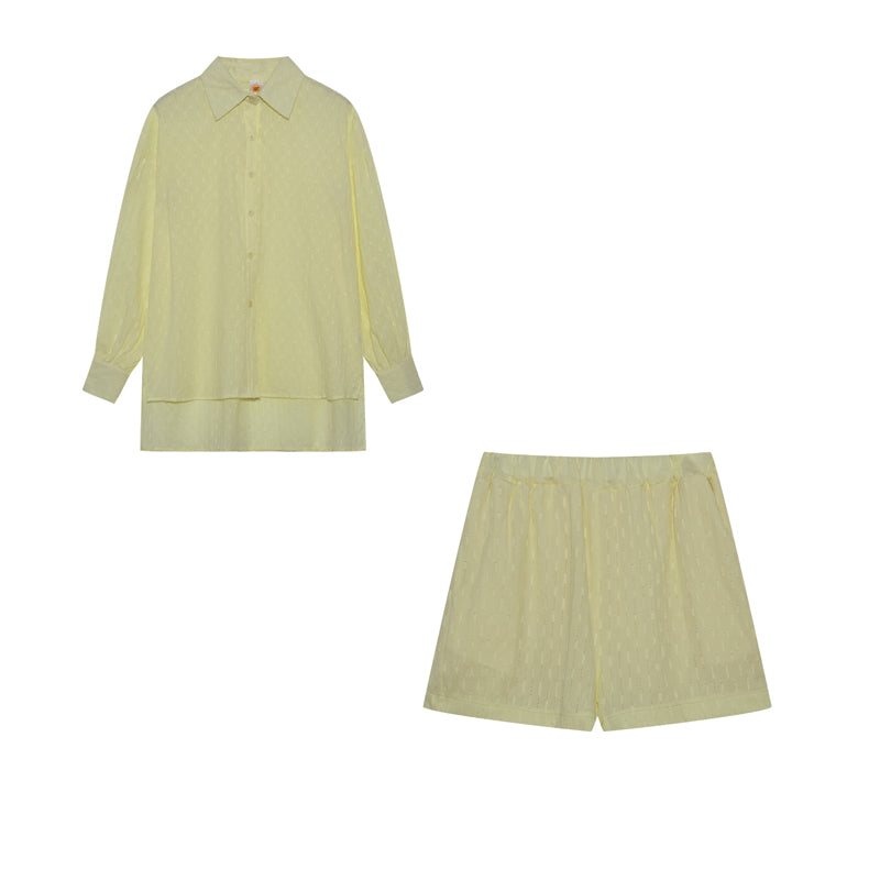 Dana | Relaxed Shirt & Shorts Set