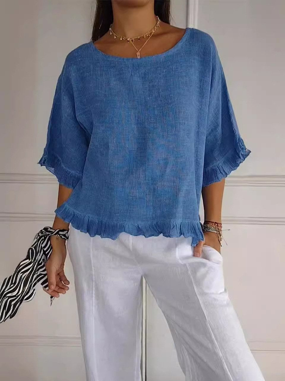 Ivy | Soft Tailored Blouse