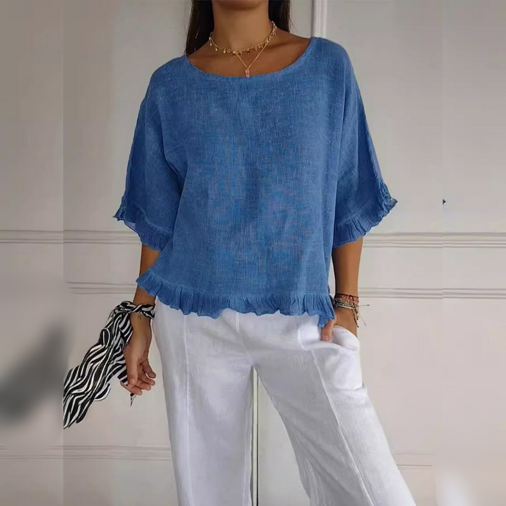 Ivy | Soft Tailored Blouse