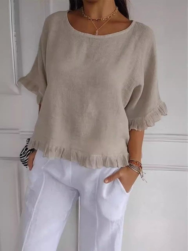 Ivy | Soft Tailored Blouse