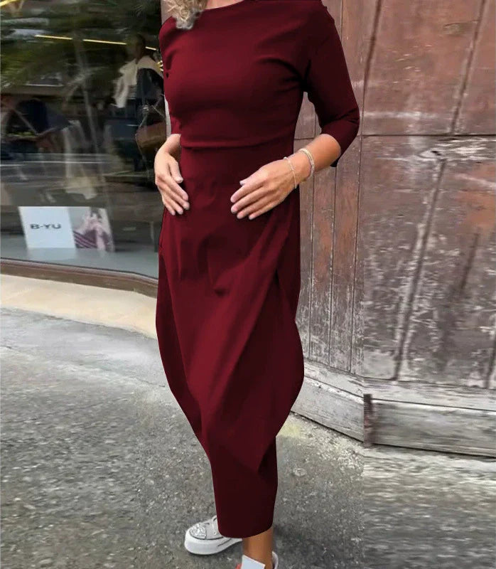 Iris | Everyday Pocket Midi Dress