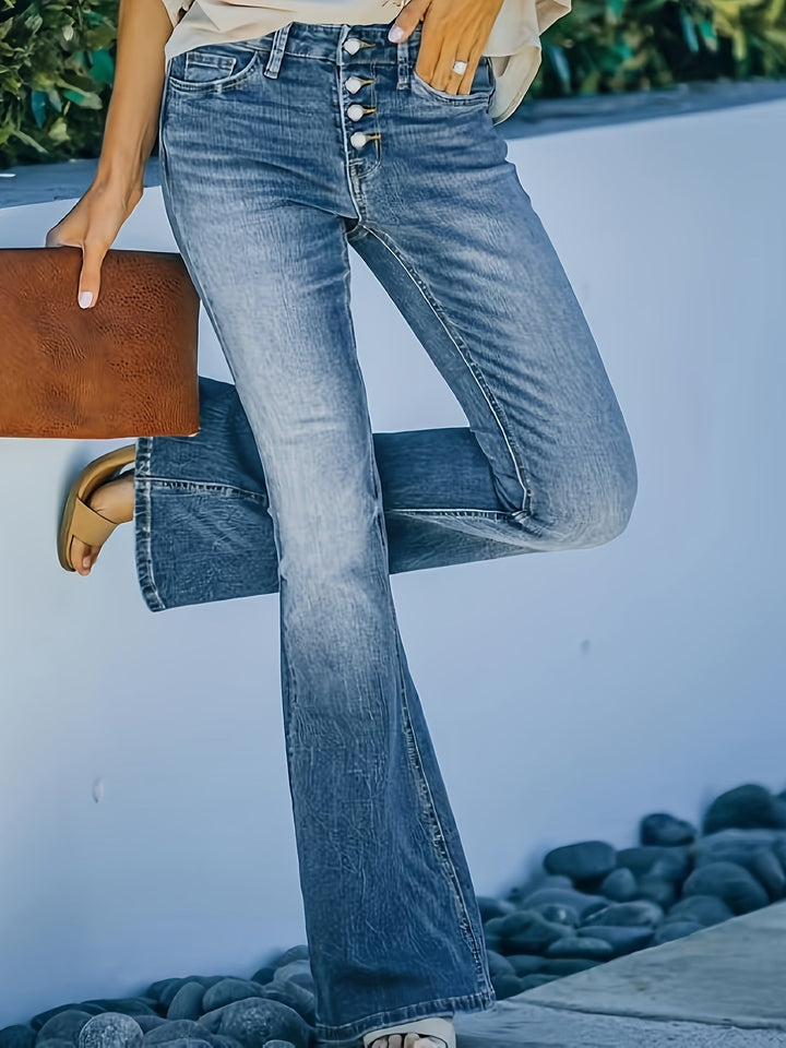 Claire | Soft-Stretch Flare Jeans