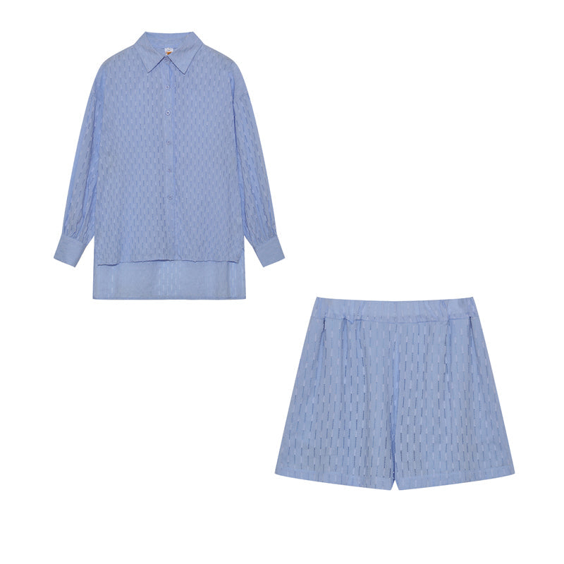 Dana | Relaxed Shirt & Shorts Set