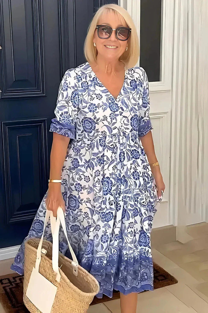 June | Soft Drape Midi Dress