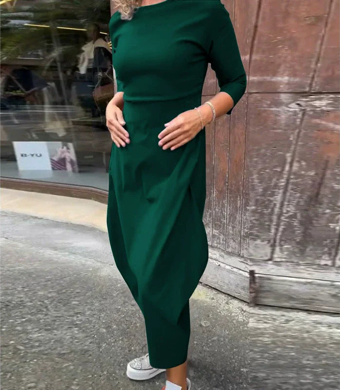 Iris | Everyday Pocket Midi Dress