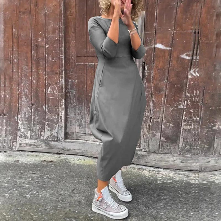 Iris | Everyday Pocket Midi Dress