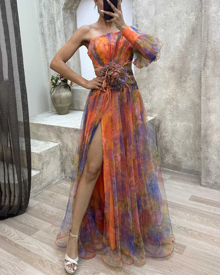 Kylie | Timeless Side-Slit Dress