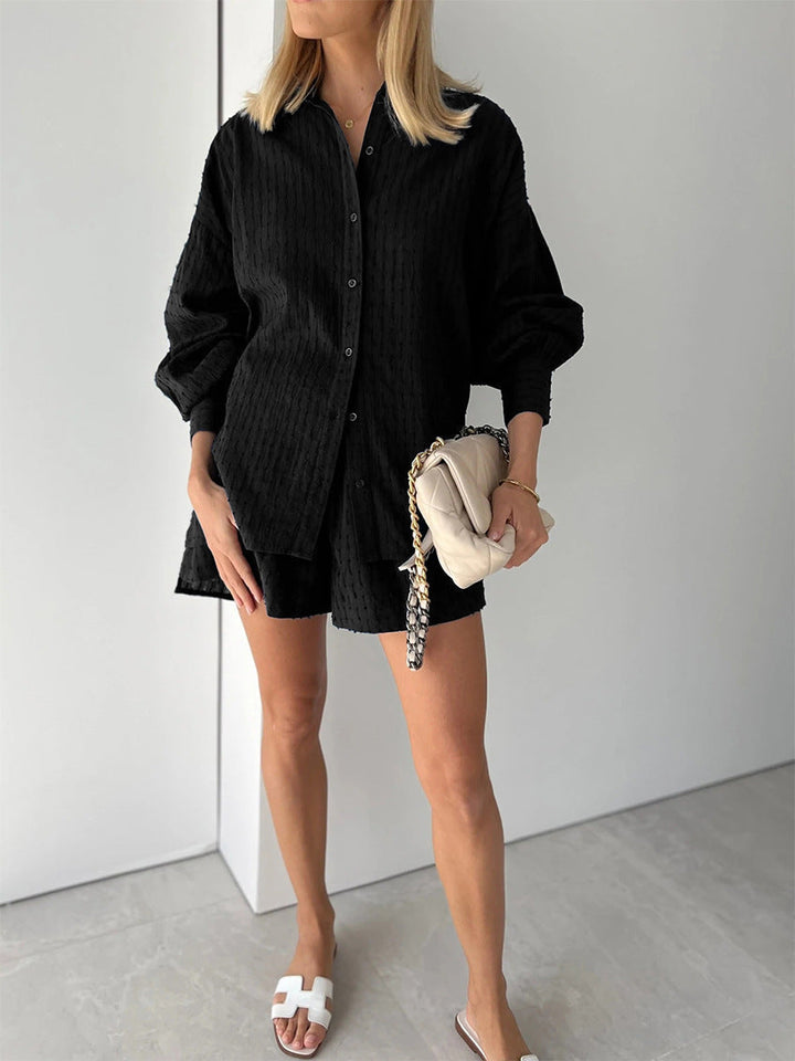 Dana | Relaxed Shirt & Shorts Set