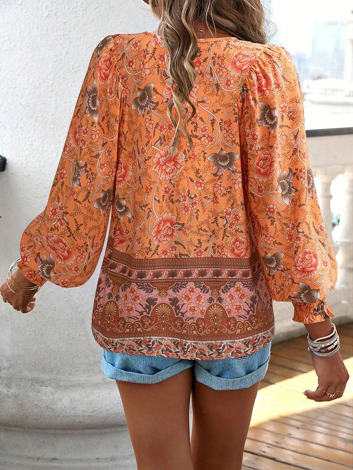Hannah | Floral Daywear Blouse