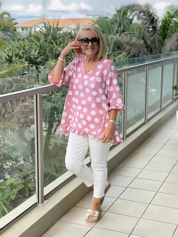 Grace | Soft Draped V-Neck