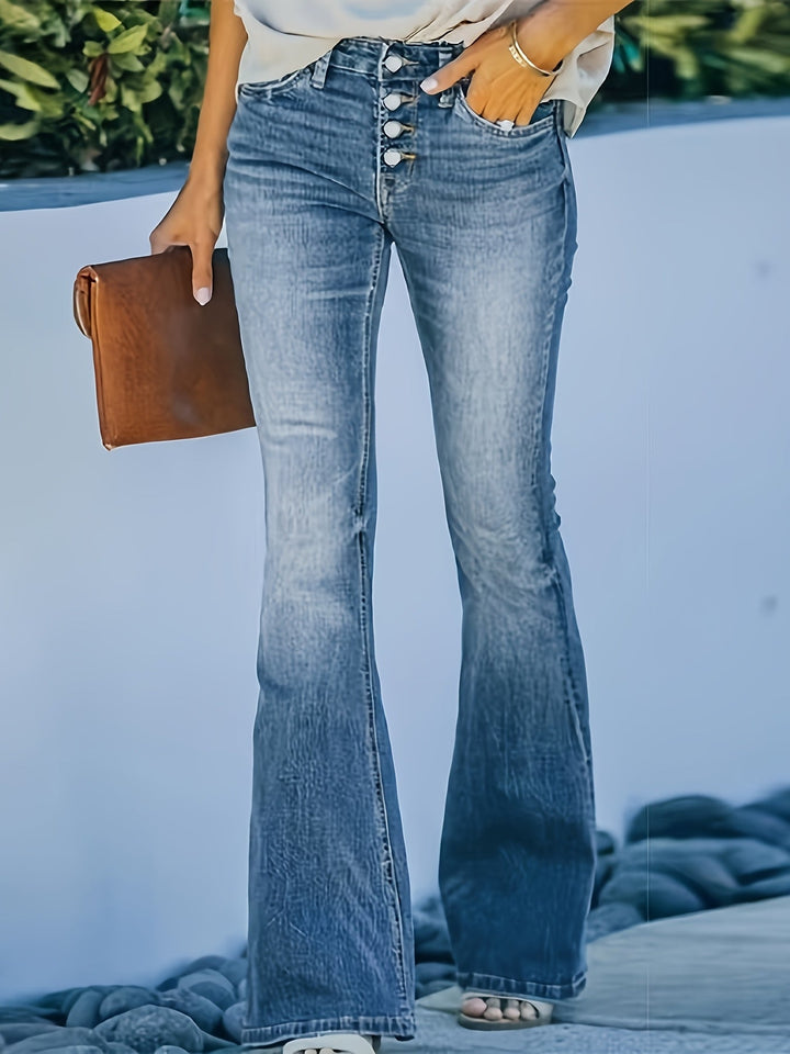 Claire | Soft-Stretch Flare Jeans