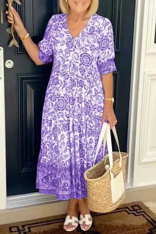 June | Soft Drape Midi Dress